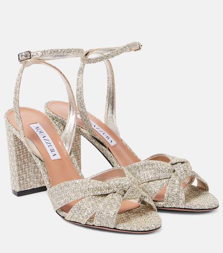 Sandalen Nina 85 aus Tweed - Aquazzura - Modalova