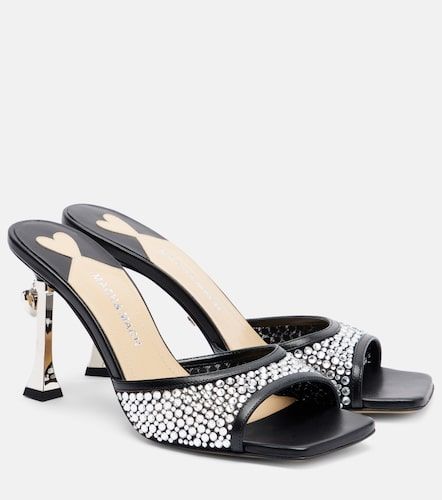 Puffy Heart Ring 95 leather mules - Mach & Mach - Modalova