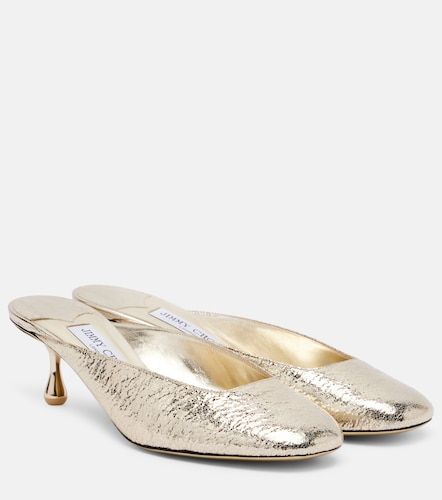 Mules Pixie 50 metalizadas - Jimmy Choo - Modalova