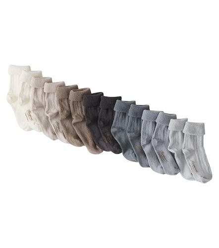 Bebé – set de 7 calcetines de mezcla de algodón - Bonpoint - Modalova
