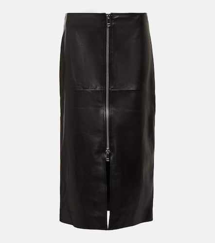 Ediaz leather midi skirt - Isabel Marant - Modalova