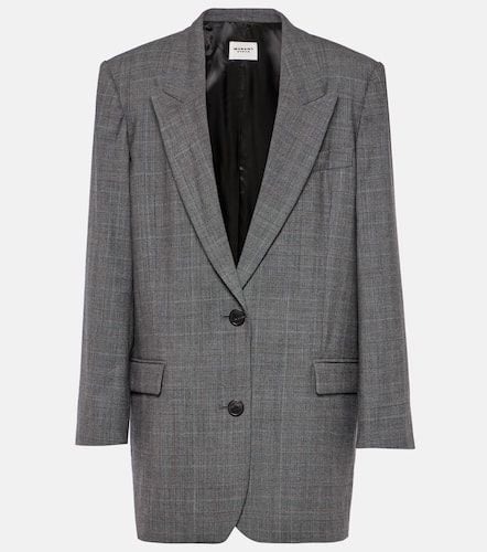 Precious checked wool blazer - Marant Etoile - Modalova