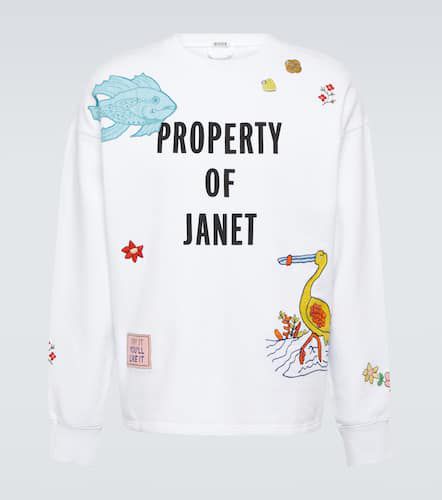 Property of Janet cotton jersey sweatshirt - Bode - Modalova