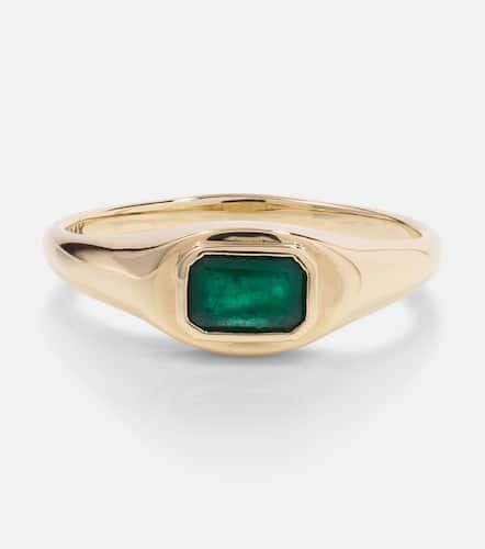 Ring Green With Envy aus 14kt Gelbgold mit Smaragden - Stone and Strand - Modalova