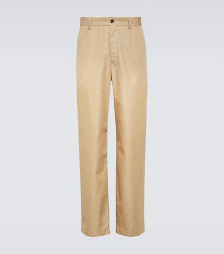 Cotton and silk chinos - Dolce&Gabbana - Modalova