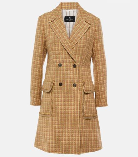 Prince of Wales wool-blend coat - Etro - Modalova