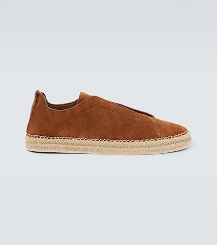 Sneakers Triple Stitch aus Veloursleder - Zegna - Modalova