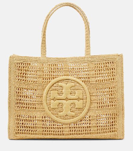 Ella Large crochet raffia tote bag - Tory Burch - Modalova