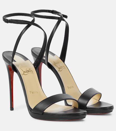 Loubi Queen 120 leather sandals - Christian Louboutin - Modalova