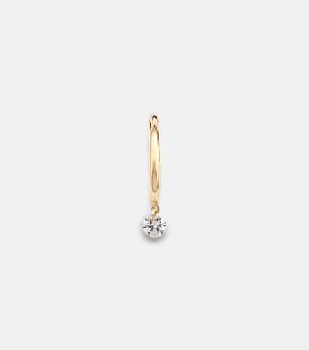 Persée 18kt yellow gold and diamond single earring - Persee - Modalova