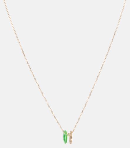 Persée Collar de oro de 18 ct con esmalte y diamantes - Persee - Modalova