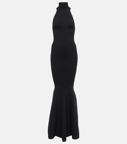 High-neck wool-blend maxi gown - Nina Ricci - Modalova