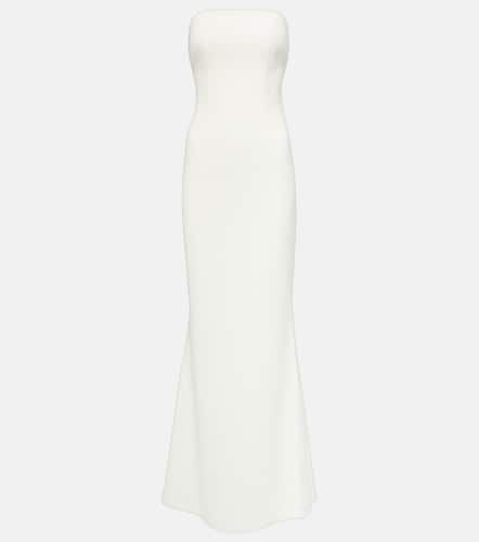 Bridal strapless crÃªpe gown - Safiyaa - Modalova