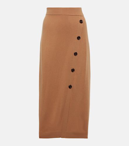 Cashmere and wool midi skirt - Jardin des Orangers - Modalova