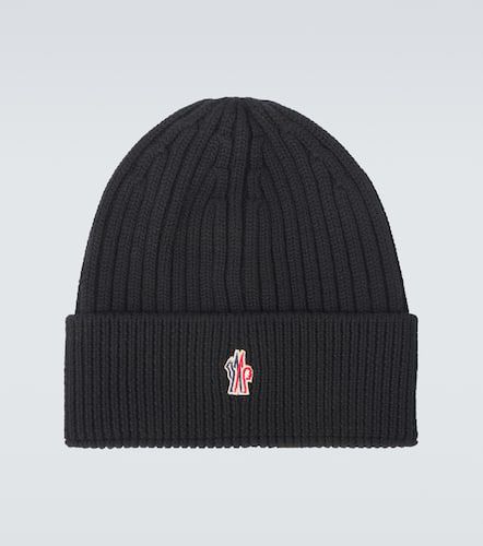 Gorro de lana virgen con logo - Moncler Grenoble - Modalova