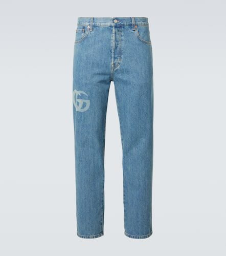 Gucci Jeans slim con GG - Gucci - Modalova