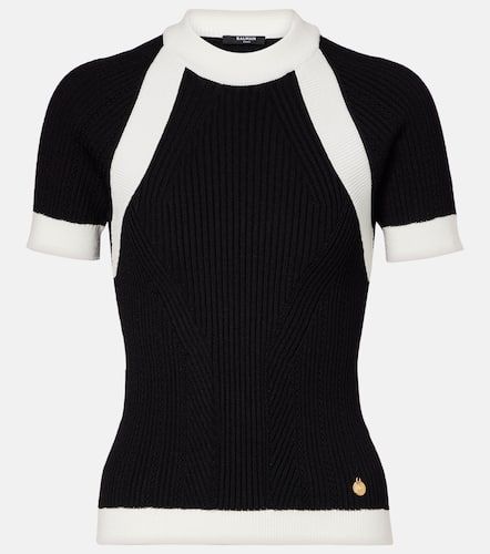 Balmain Ribbed-knit top - Balmain - Modalova