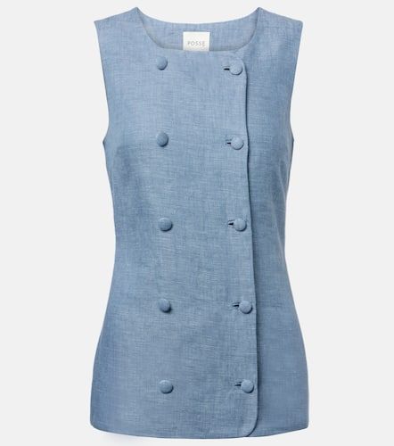 Posse Weste Thea aus Leinen - Posse - Modalova