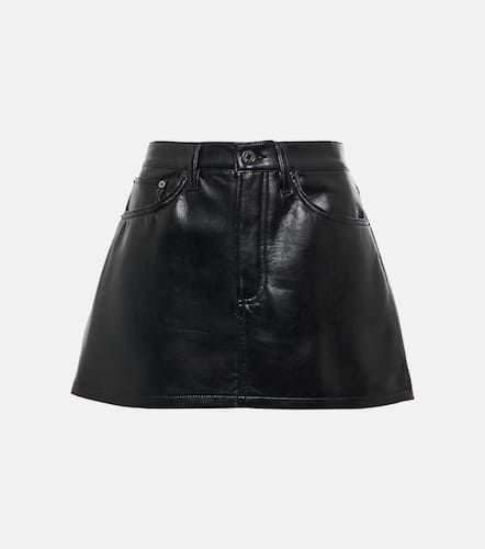 Agolde Faux-leather miniskirt - Agolde - Modalova