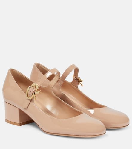 Salones Mary Ribbon de charol - Gianvito Rossi - Modalova