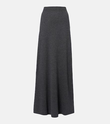 High-rise wool maxi skirt - Balenciaga - Modalova