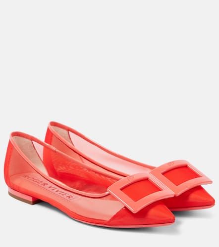 Bailarinas Gommettine con piel - Roger Vivier - Modalova