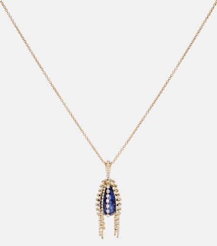 Crystal-embellished pendant necklace - Chloe - Modalova