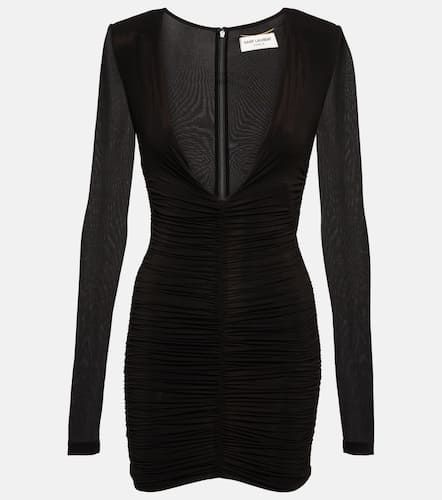 Saint Laurent Miniabito in jersey - Saint Laurent - Modalova