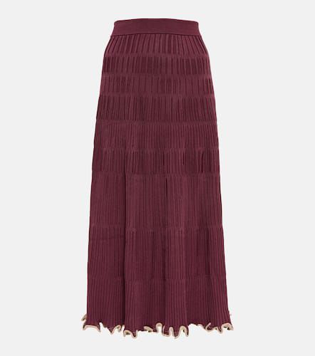 Malia ribbed-knit midi skirt - Simkhai - Modalova