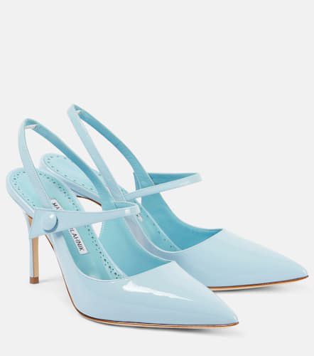 Slingback-Pumps Didion aus Lackleder - Manolo Blahnik - Modalova