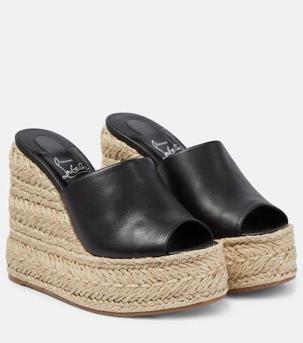 Ariella Zeppa leather espadrille sandals - Christian Louboutin - Modalova