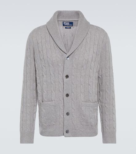 Cardigan in cashmere a trecce - Polo Ralph Lauren - Modalova