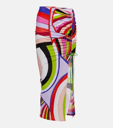 Falda midi Iride fruncida de jersey - Pucci - Modalova