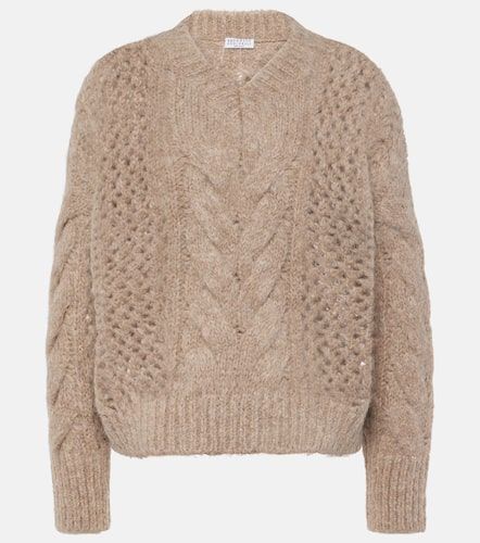 Pullover aus einem Baumwollgemisch - Brunello Cucinelli - Modalova