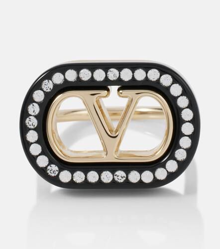 Valentino VLogo embellished ring - Valentino - Modalova