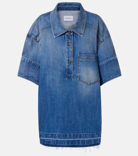 Abito corto di jeans oversize - Givenchy - Modalova