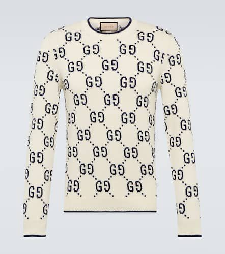 Gucci GG intarsia cotton sweater - Gucci - Modalova