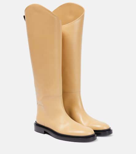 Botas mosqueteras de piel - Jil Sander - Modalova