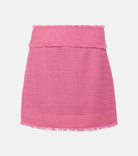 Minigonna in tweed di misto lana - Dolce&Gabbana - Modalova