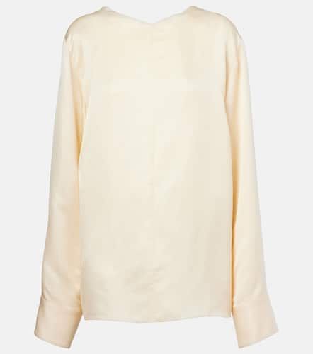 Khaite Top Durion en satin - Khaite - Modalova
