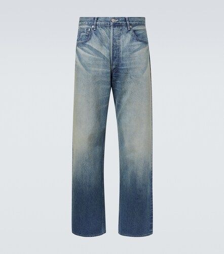 Jeans anchos con efecto desgastado - Auralee - Modalova