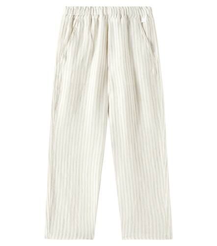 Il Gufo Striped linen pants - Il Gufo - Modalova