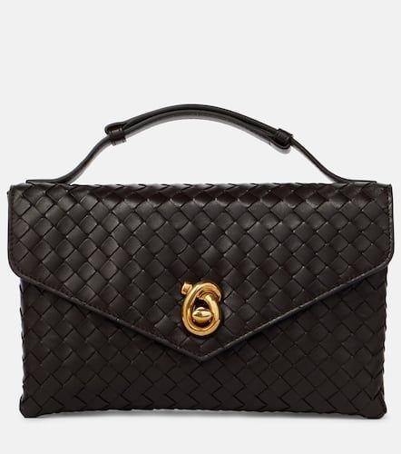 Borsa Knot Lock in pelle Intrecciato - Bottega Veneta - Modalova