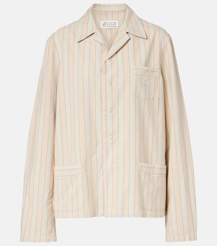 Camicia in cotone a righe - Maison Margiela - Modalova
