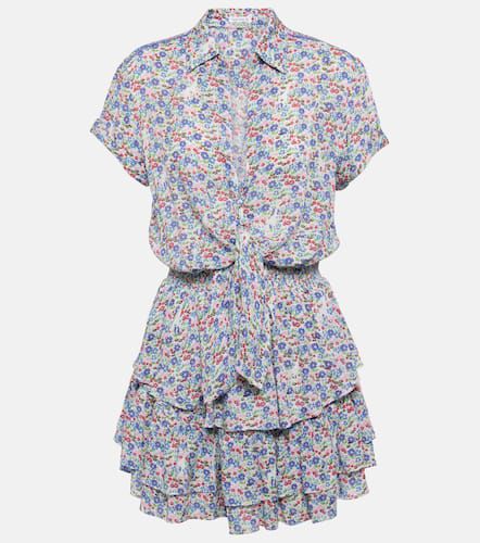 Branda floral tiered shirt dress - Poupette St Barth - Modalova