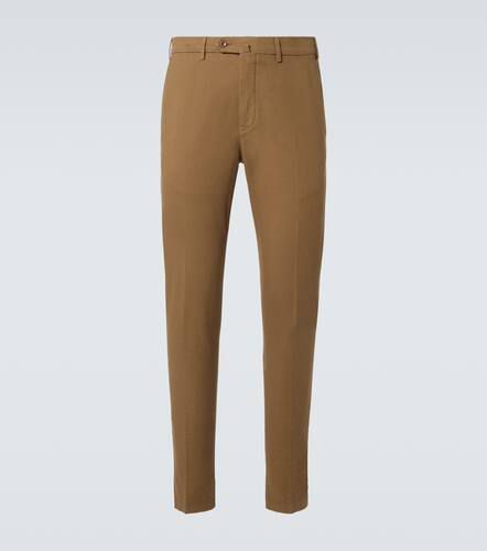 Pantalones chinos Carlo de satén - Loro Piana - Modalova