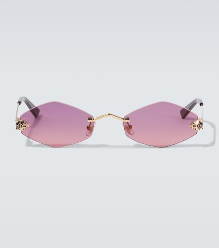 Rectangular sunglasses - Cartier Eyewear Collection - Modalova