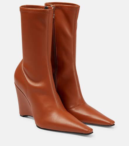 Wedge faux leather ankle boots - JW Anderson - Modalova