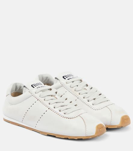 Miu Miu Leather sneakers - Miu Miu - Modalova