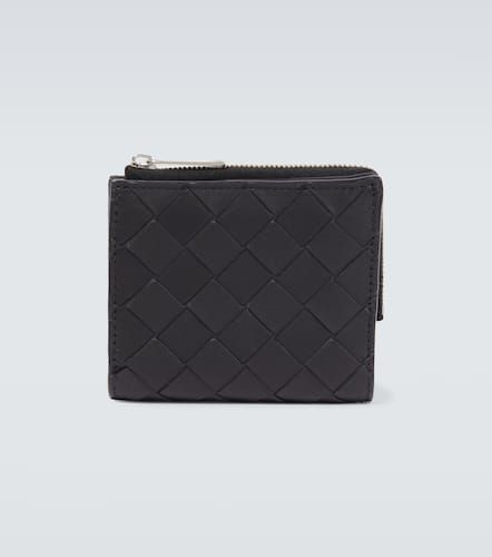 Intrecciato leather bifold wallet - Bottega Veneta - Modalova